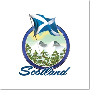 Scotland Logo Posters and Art